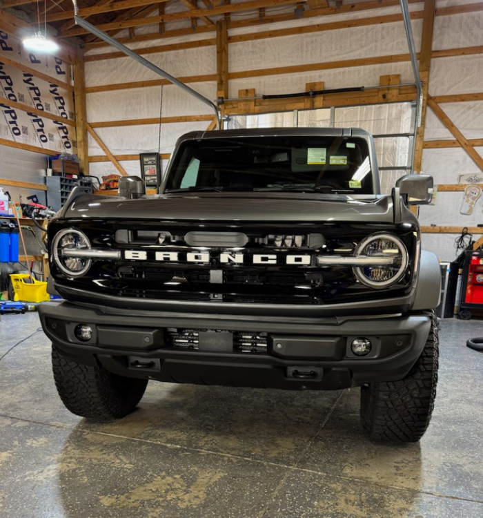 Mystic Auto Detailing | Ford Bronco After a exterior and interior detailing service